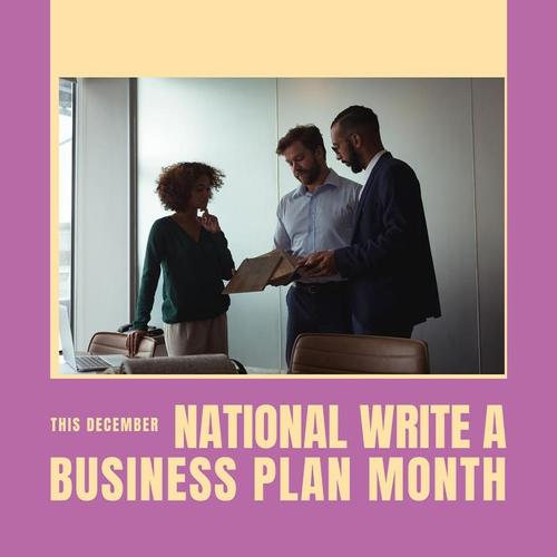 Design Wizard Templates for National Write A Business Plan Month templates