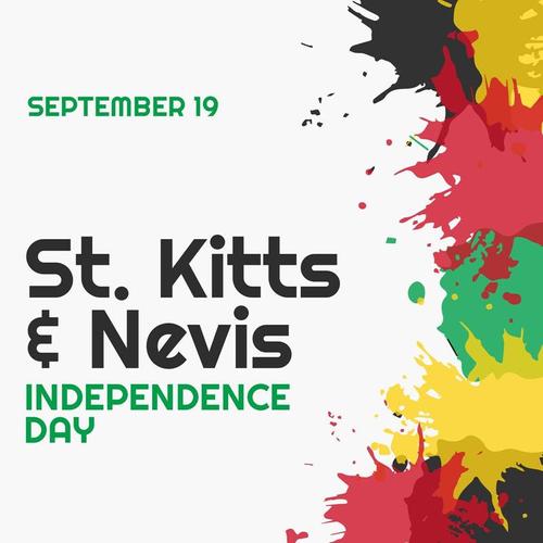 Design Wizard editable template - Templates/international Dates/saint Kitts And Nevis Independence Day/