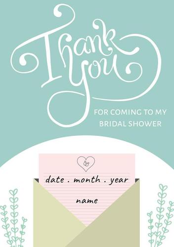 Design Wizard - Free Thank You Card Templates Maker Download Now templates