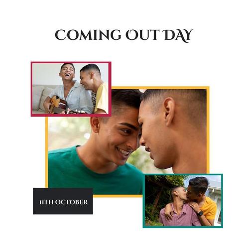 Design Wizard editable template - Templates/international Dates/national Coming Out Day/