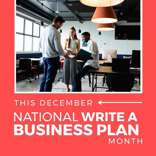 Design Wizard Templates for National Write A Business Plan Month templates